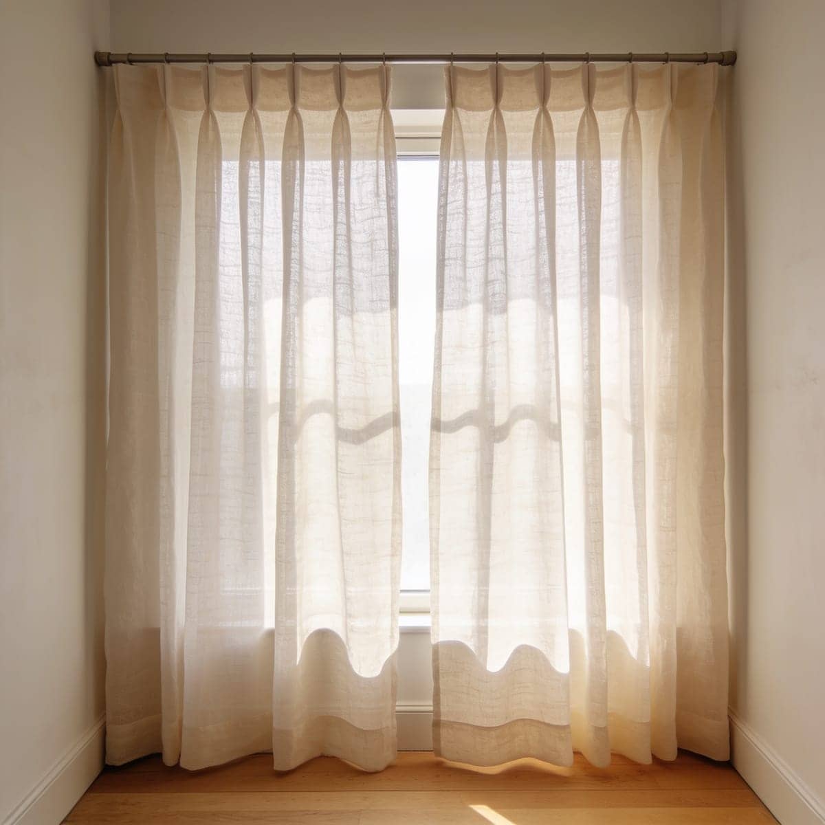 textured semi sheer curtains bedroom