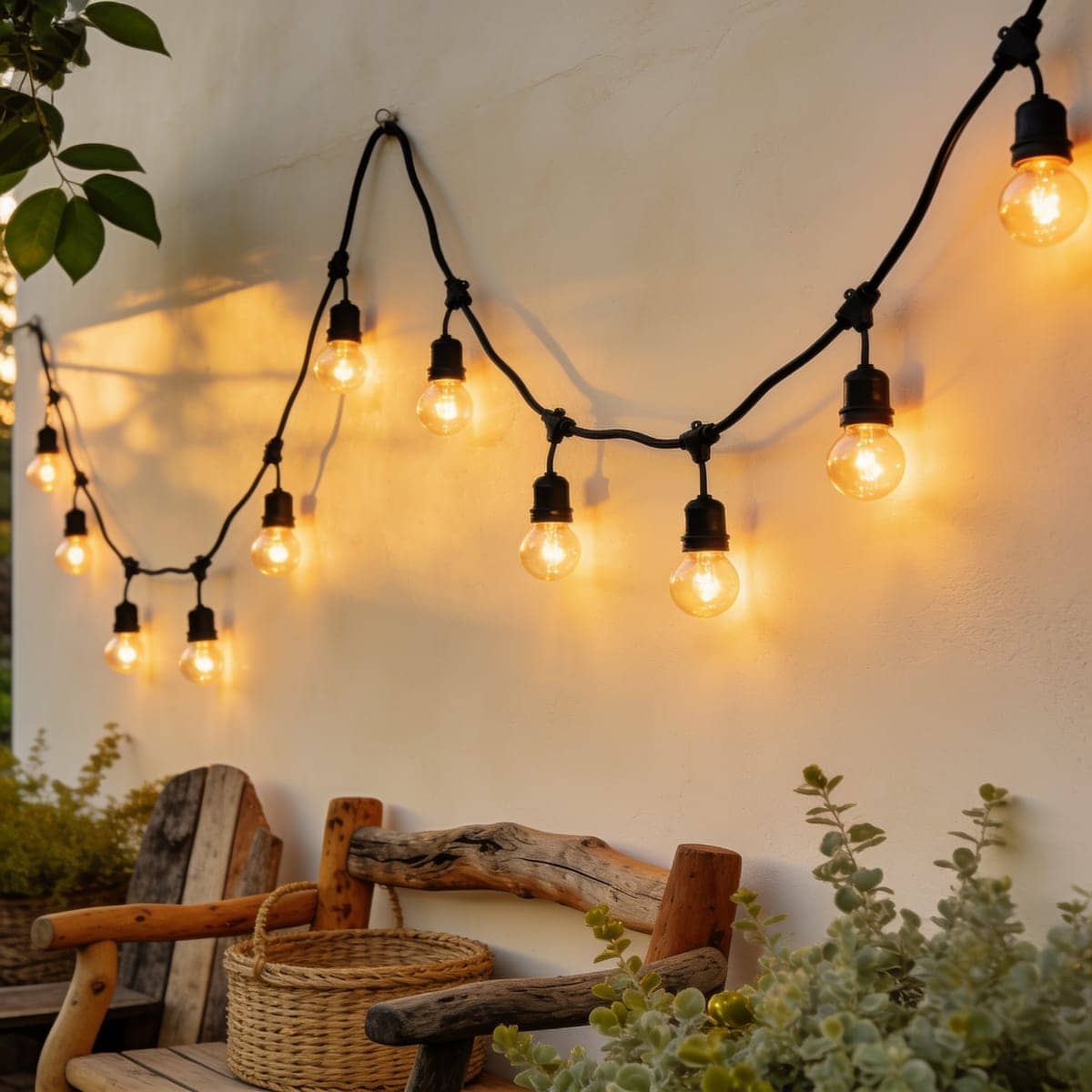 heavy duty commercial grade patio string lights