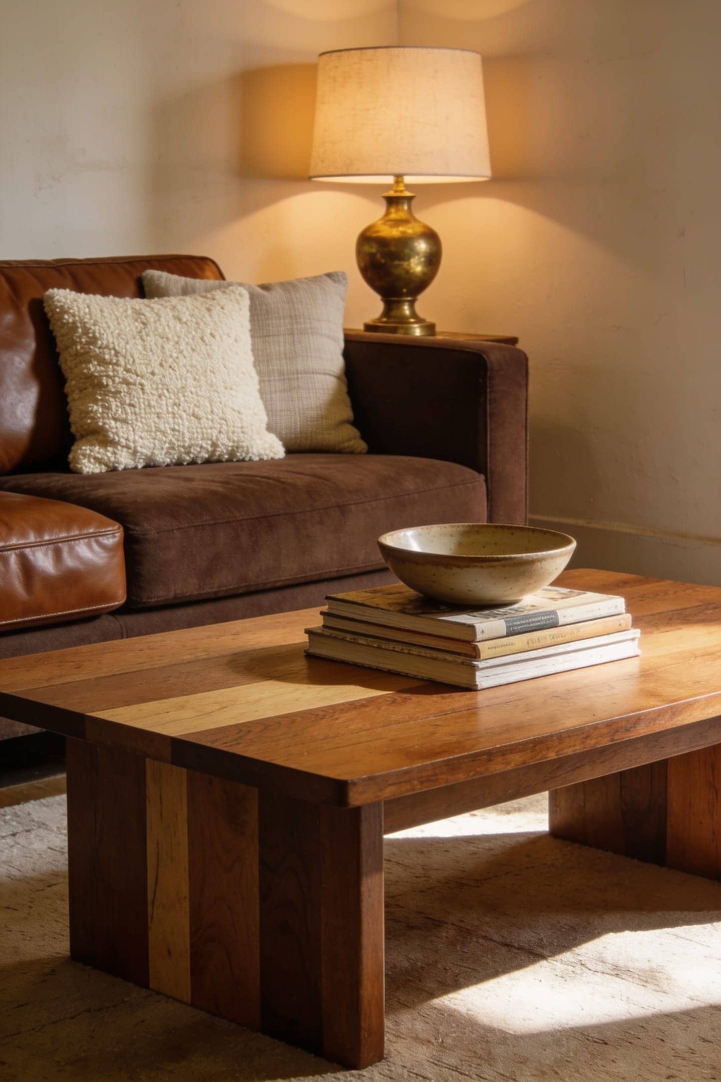 walnut coffee table