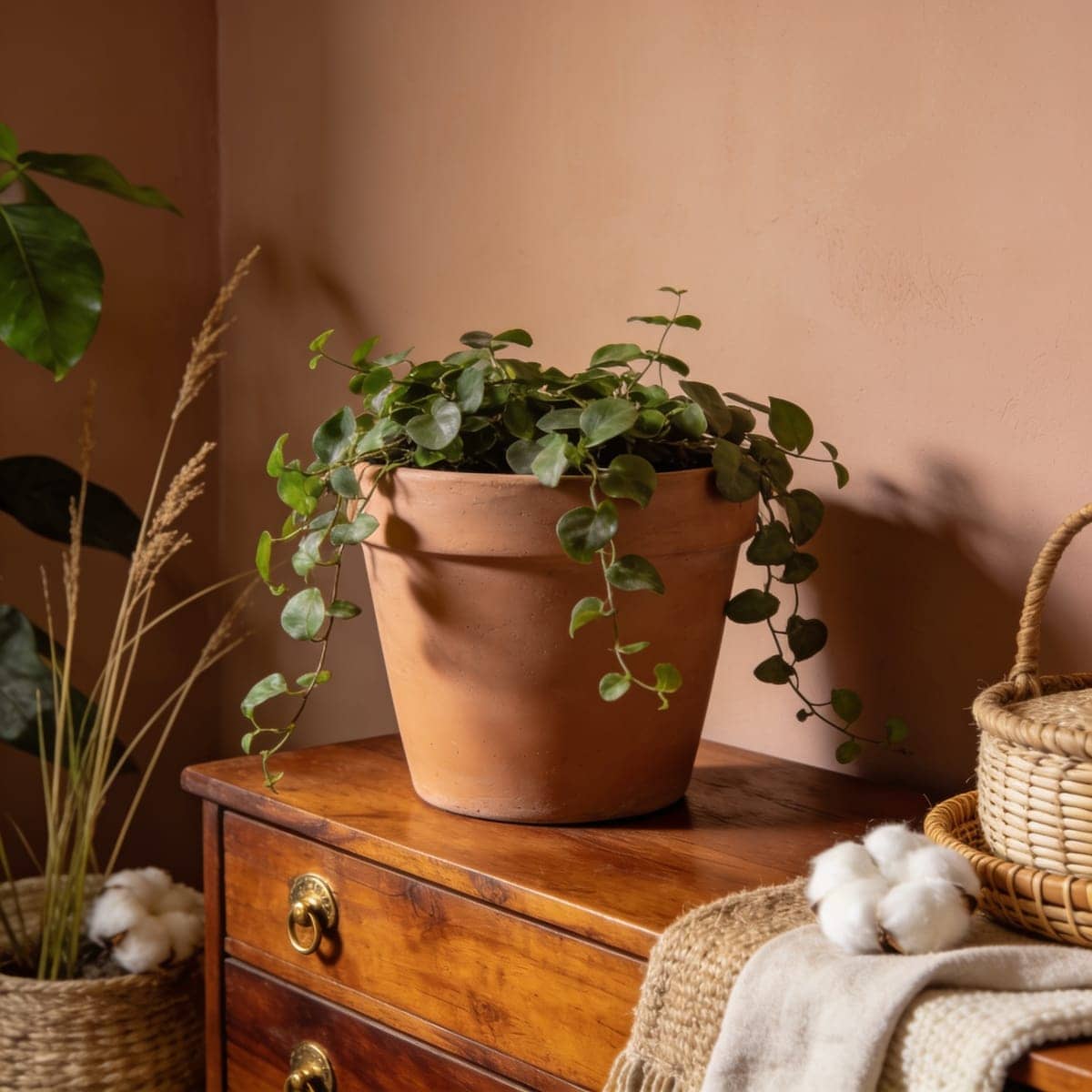 Terracotta Stoneware Planter
