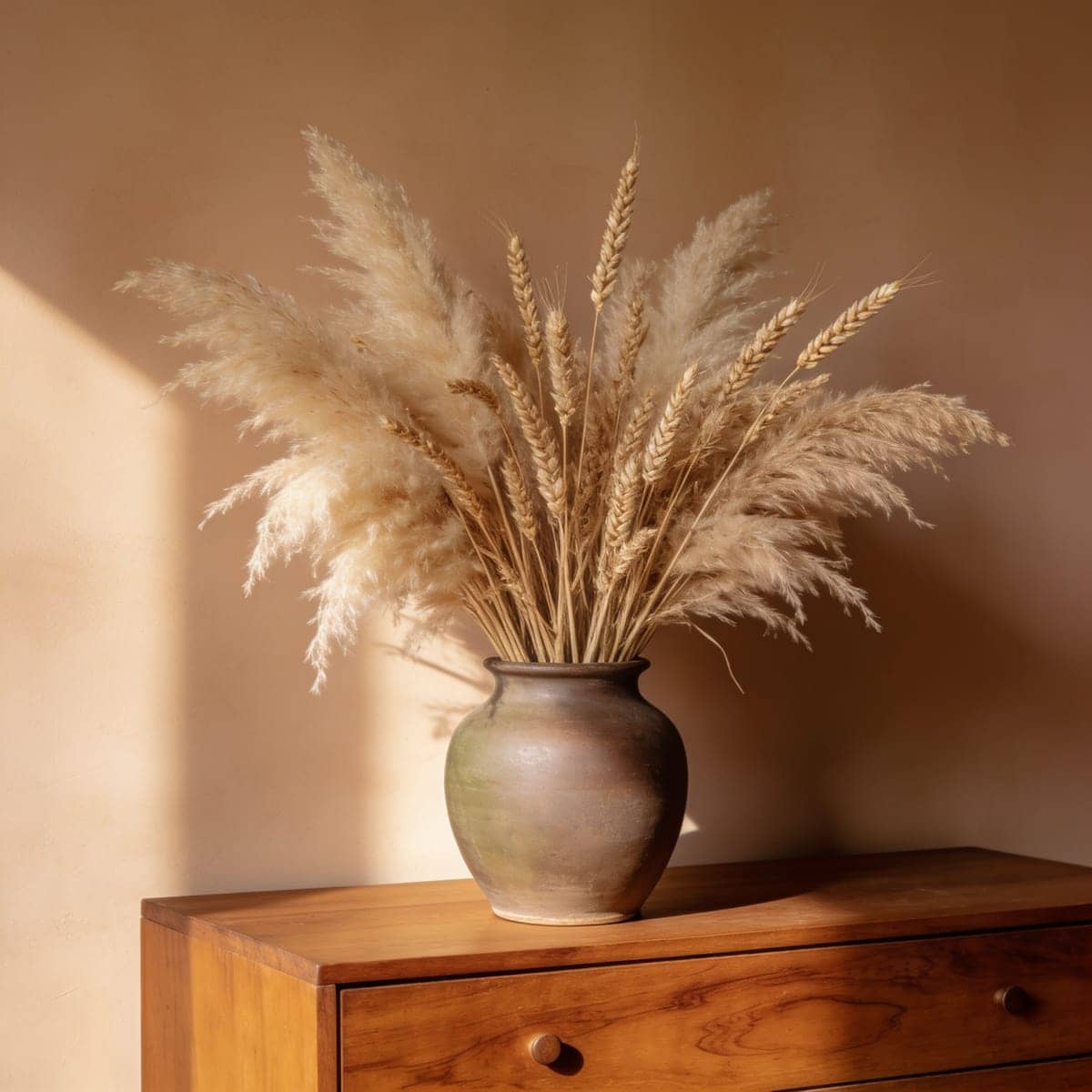 Dried Pampas and Fall Stems
