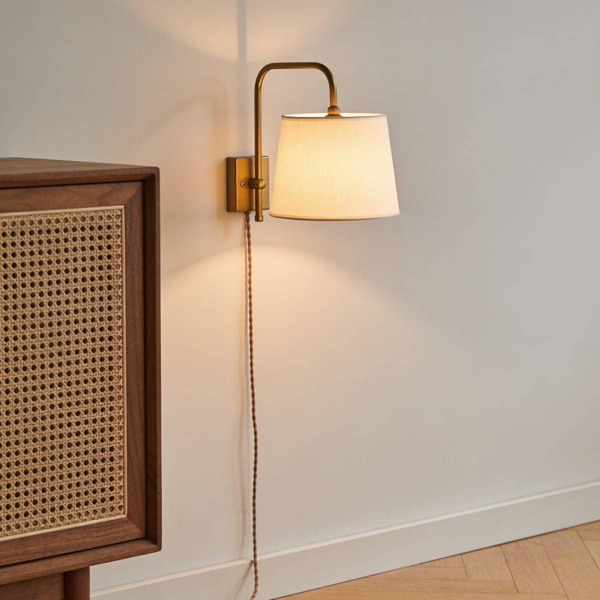 Plug-In Wall Sconce
