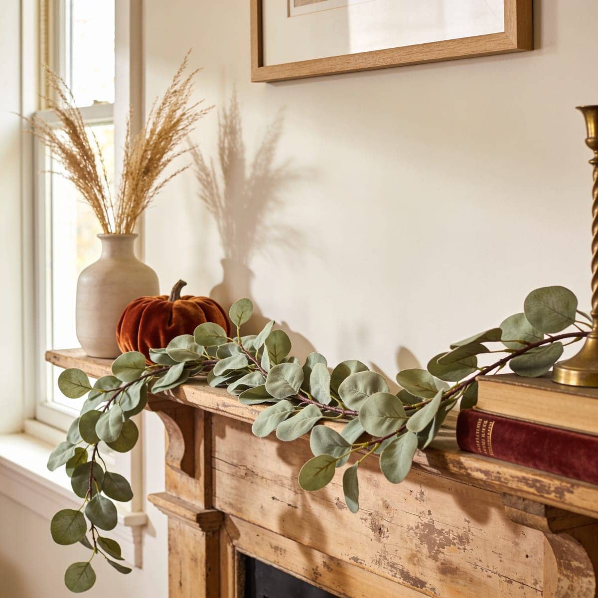 Faux Eucalyptus Garland
