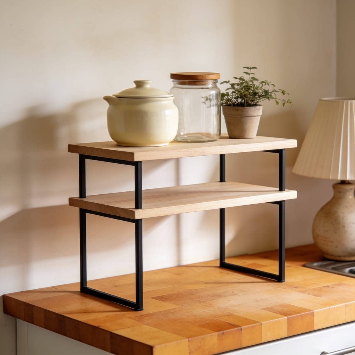 2-Tier Countertop Shelf