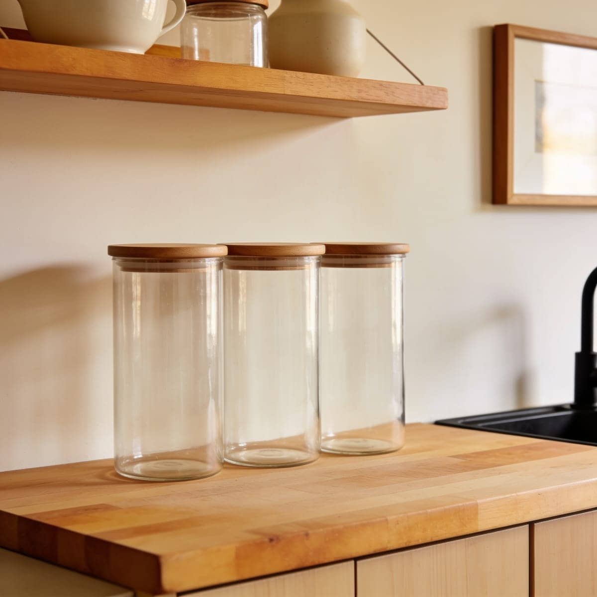 Glass Canister Set