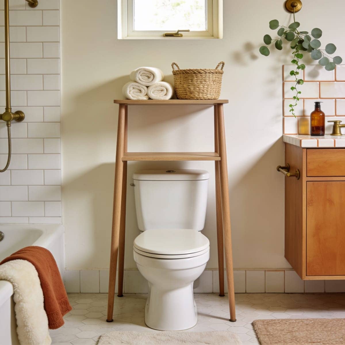 Over-the-Toilet Storage Shelf