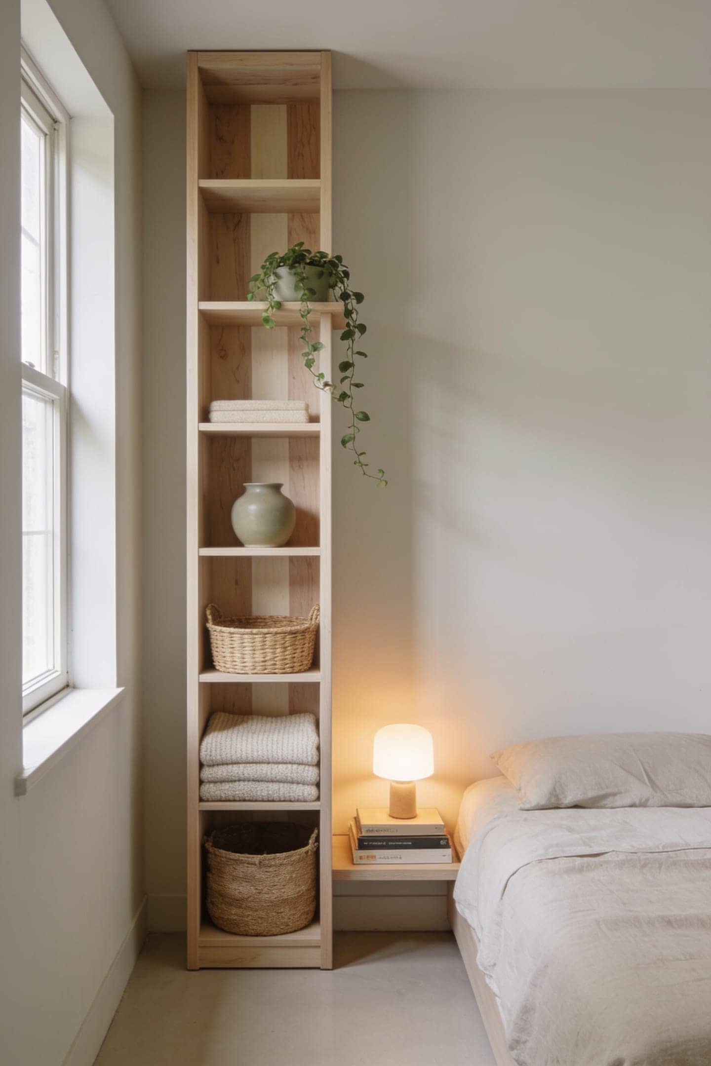 tall slim shelving
