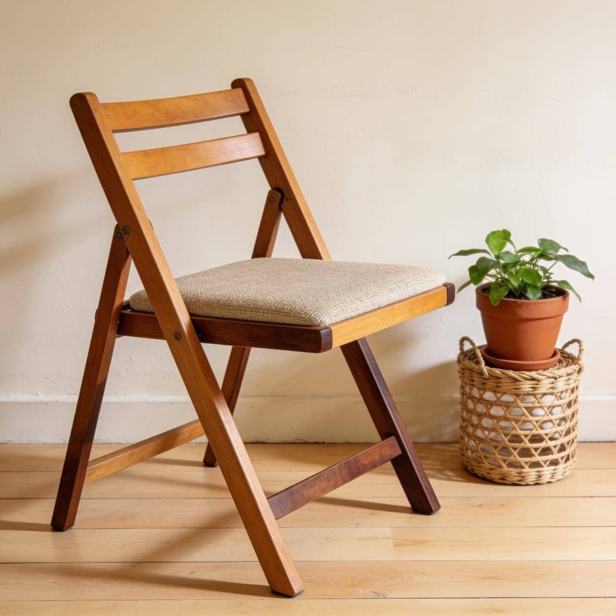 Folding Wood Dining Chairs