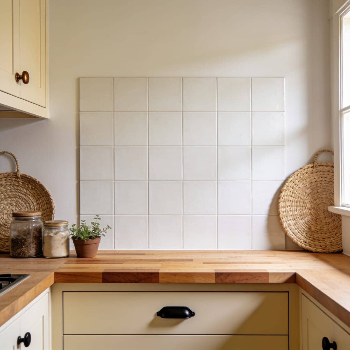 Peel-and-Stick Backsplash Tile